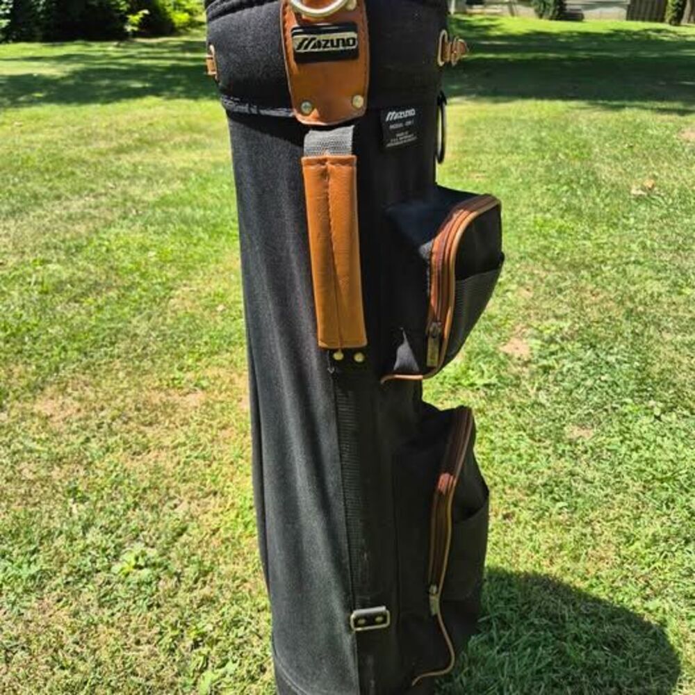 Vintage Mizuno DR-1 3-Way Golf Bag w/ Carry Strap
